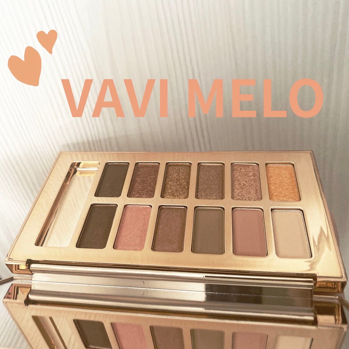 バレンタインボックス/VAVI MELLO/アイシャドウパレットを使ったクチコミ(1枚目)