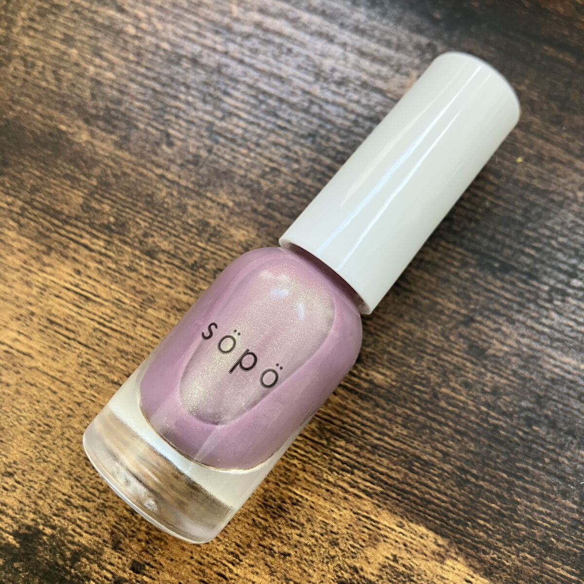 ネイルポリッシュ 07 パールライラック/sopo/マニキュアを使ったクチコミ（1枚目）