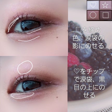 スキニーリッチシャドウ/excel/アイシャドウパレットを使ったクチコミ(3枚目)