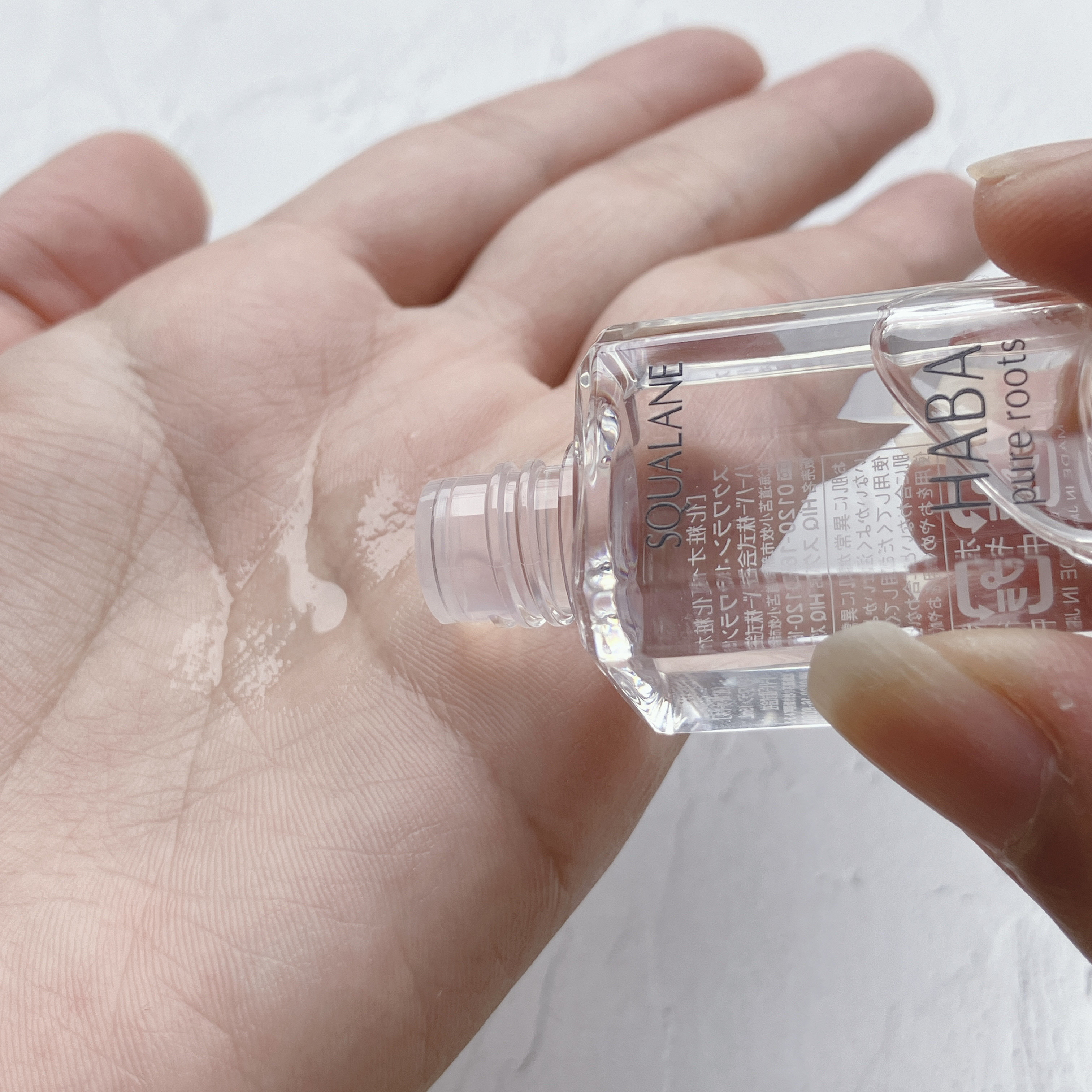 高品位「スクワラン」/HABA/フェイスオイルを使ったクチコミ（2枚目）