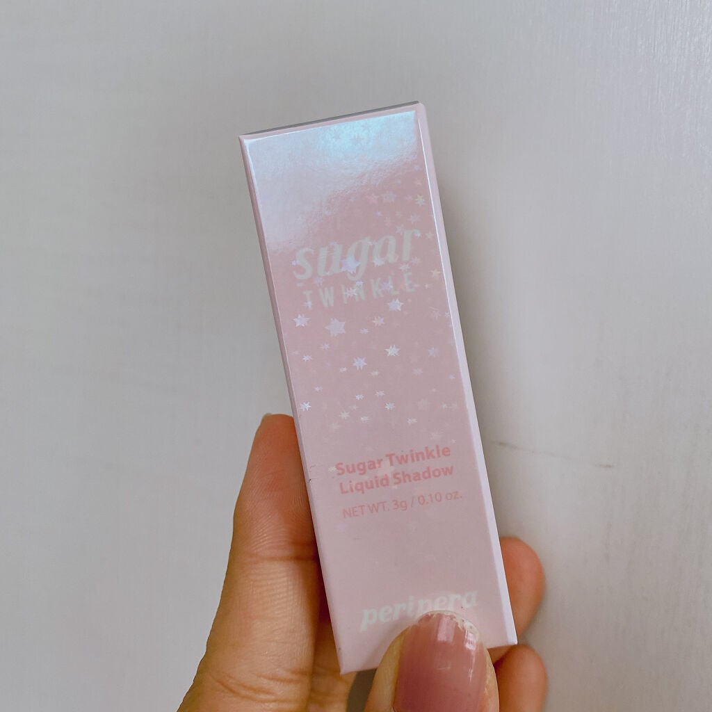 シュガー トゥインクル リキッド シャドウ/PERIPERA/リキッドアイシャドウを使ったクチコミ(3枚目)