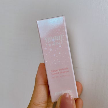 シュガー トゥインクル リキッド シャドウ 12 PINK VANILLA/PERIPERA/リキッドアイシャドウを使ったクチコミ（3枚目）