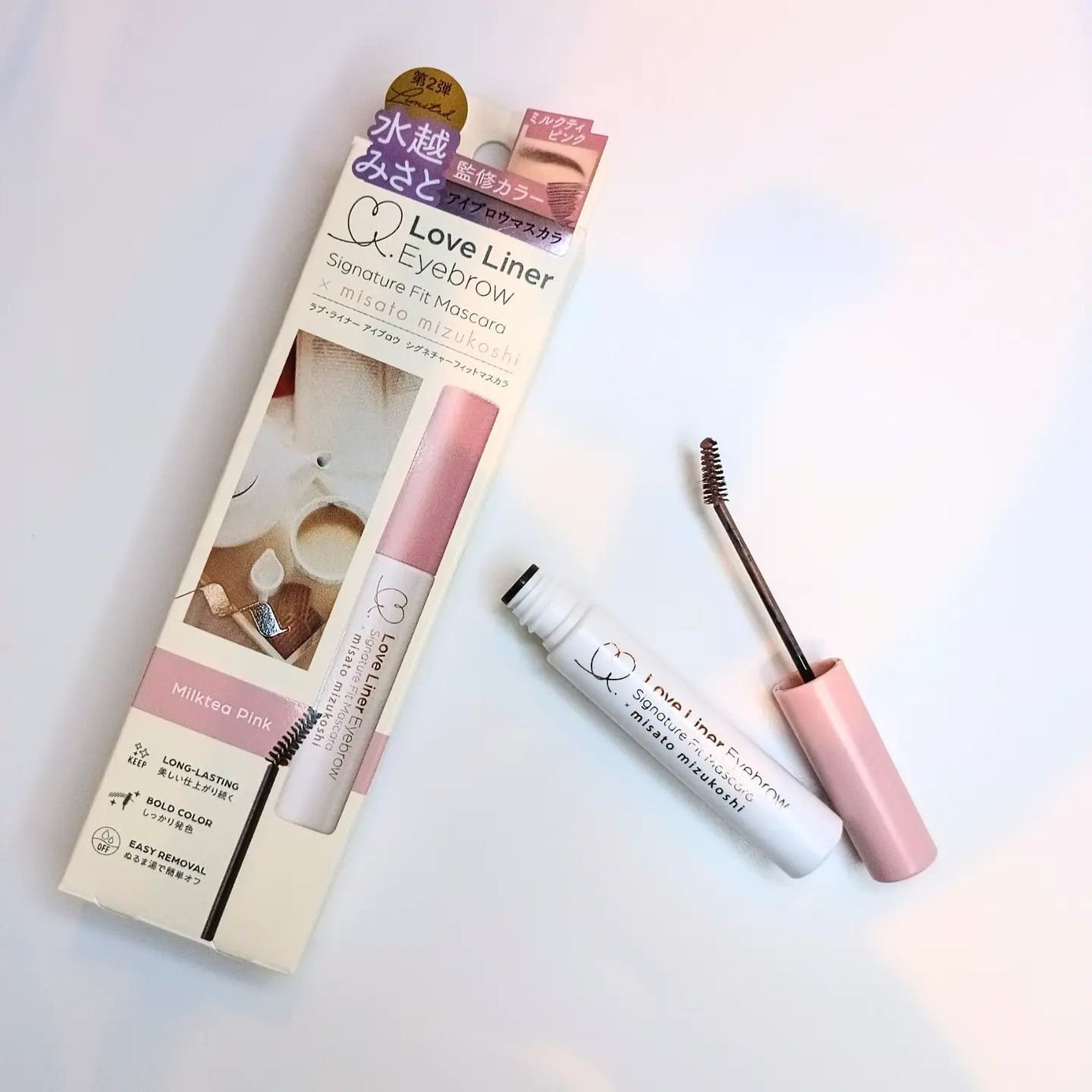 ラブ・ライナー シグネチャーフィットマスカラ MMC2<アイブロウ>/ラブ・ライナー/眉マスカラを使ったクチコミ(3枚目)