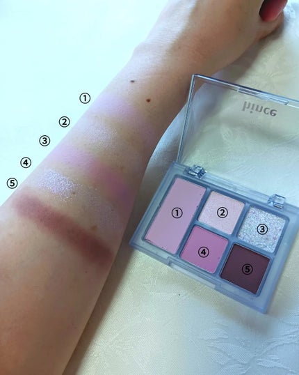 オールラウンドアイパレット/hince/マルチパレットを使ったクチコミ(2枚目)