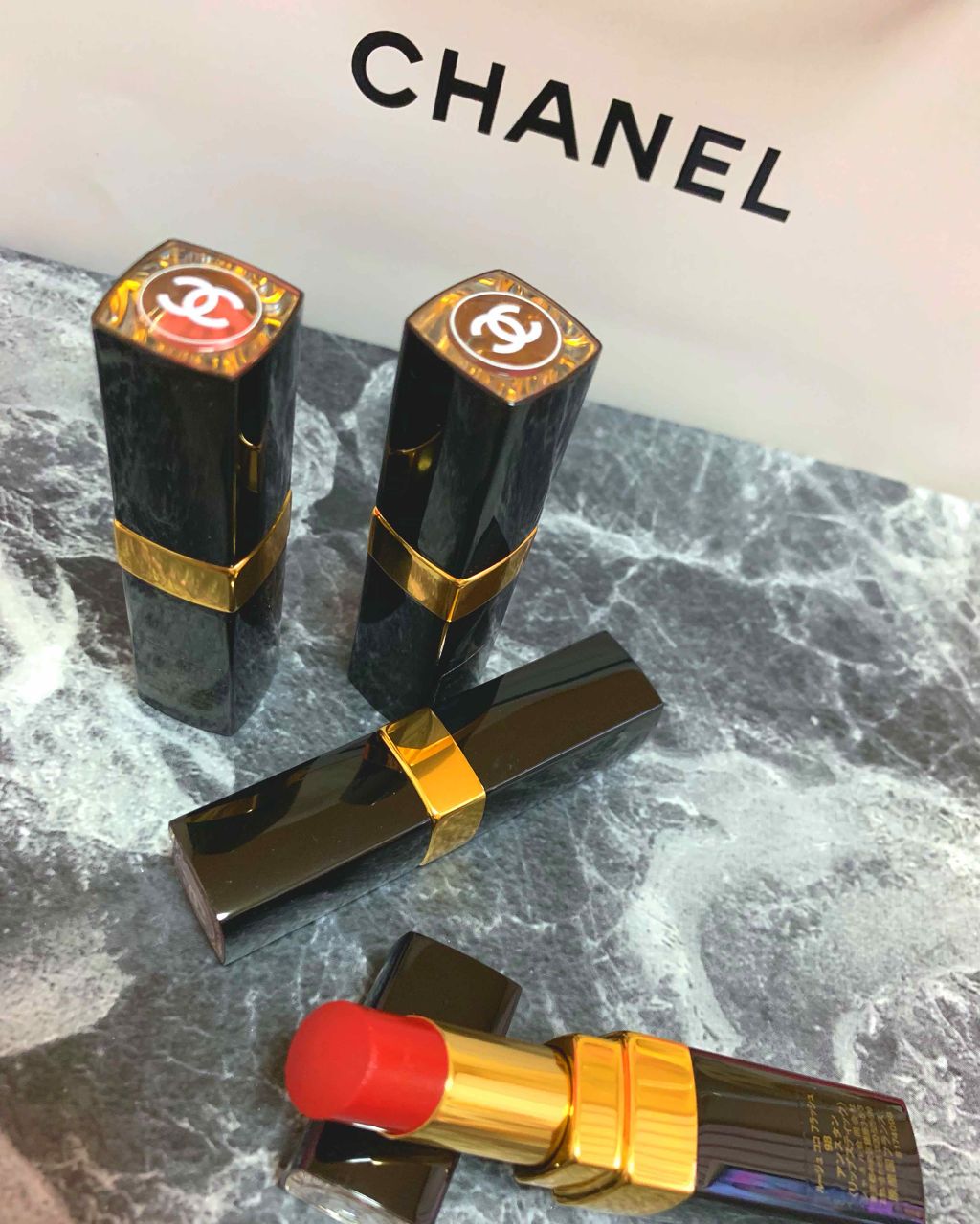 ルージュ ココ フラッシュ/CHANEL/口紅を使ったクチコミ(1枚目)