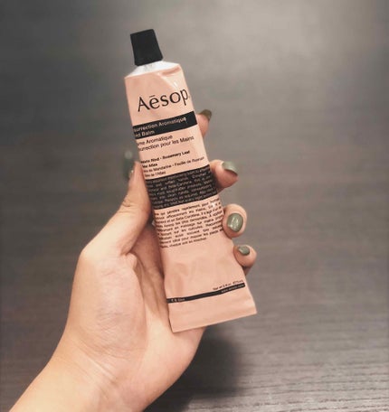 アンドラム アロマティック ハンドバーム/Aesop/ハンドクリームを使ったクチコミ(1枚目)