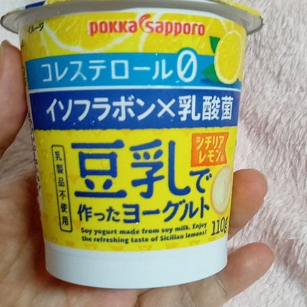 豆乳で作ったヨーグルト/Pokka Sapporo (ポッカサッポロ)/ヨーグルトを使ったクチコミ(1枚目)