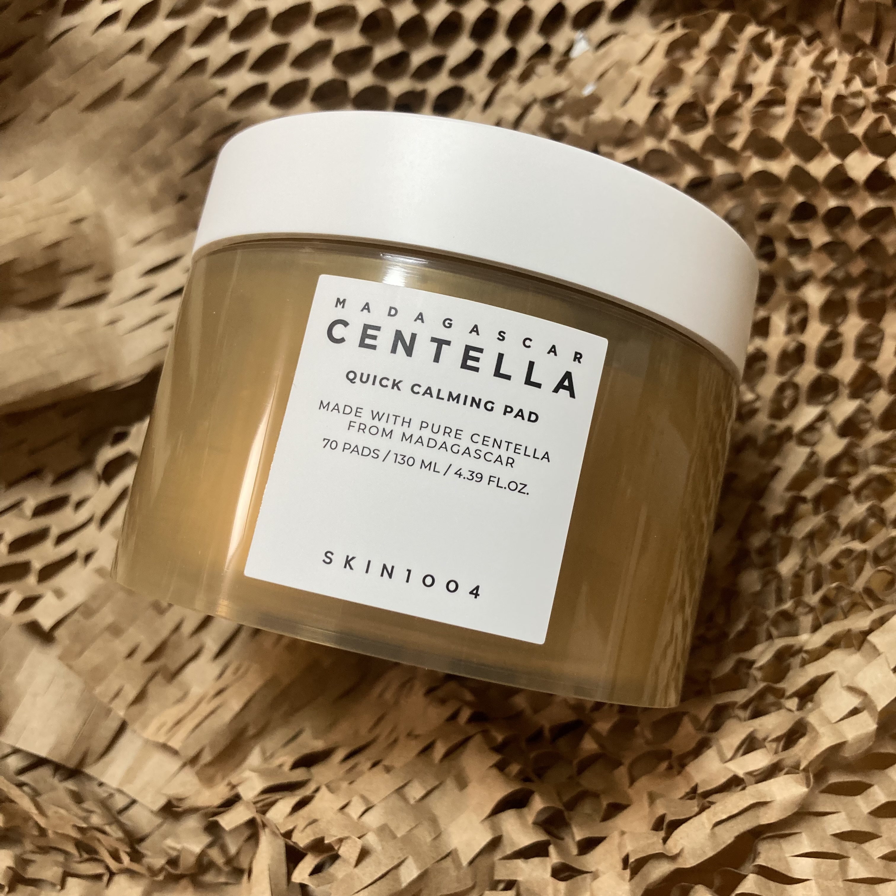 センテラ クイックカーミングパッド/SKIN1004/トナーパッドを使ったクチコミ（1枚目）