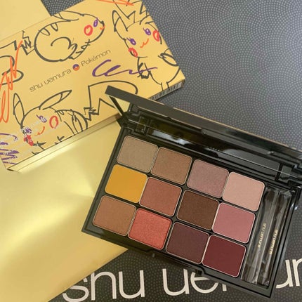 ピカシュウ アイ パレット‐サンダーショック/shu uemura/アイシャドウパレットを使ったクチコミ(1枚目)