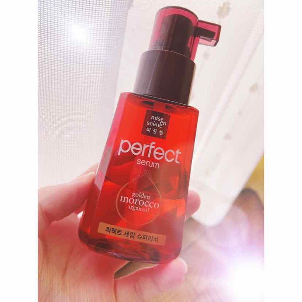 パーフェクト セラム オリジナル/miseenscene/ヘアオイルを使ったクチコミ(1枚目)