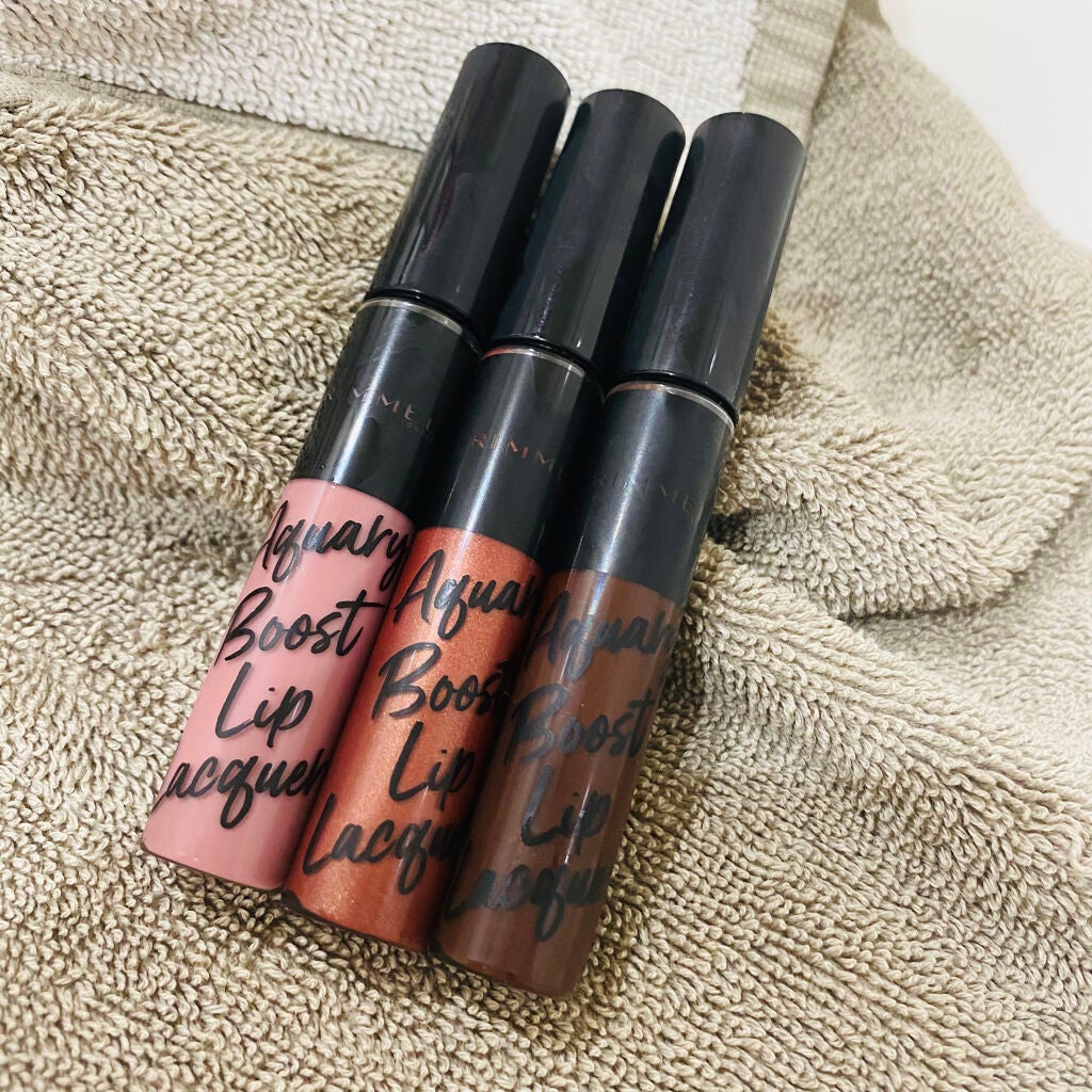 アクアリィ ブースト リップラッカー/リンメル ロンドン/リップグロスを使ったクチコミ(1枚目)