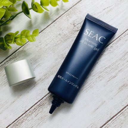 朝用オールインワンゲル/SEAC/オールインワン化粧品を使ったクチコミ(2枚目)