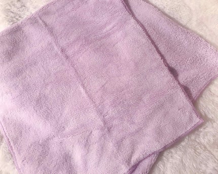 ヘアドライマイクロファイバータオル/ハホニコハッピーライフ/ヘアケアグッズを使ったクチコミ(2枚目)