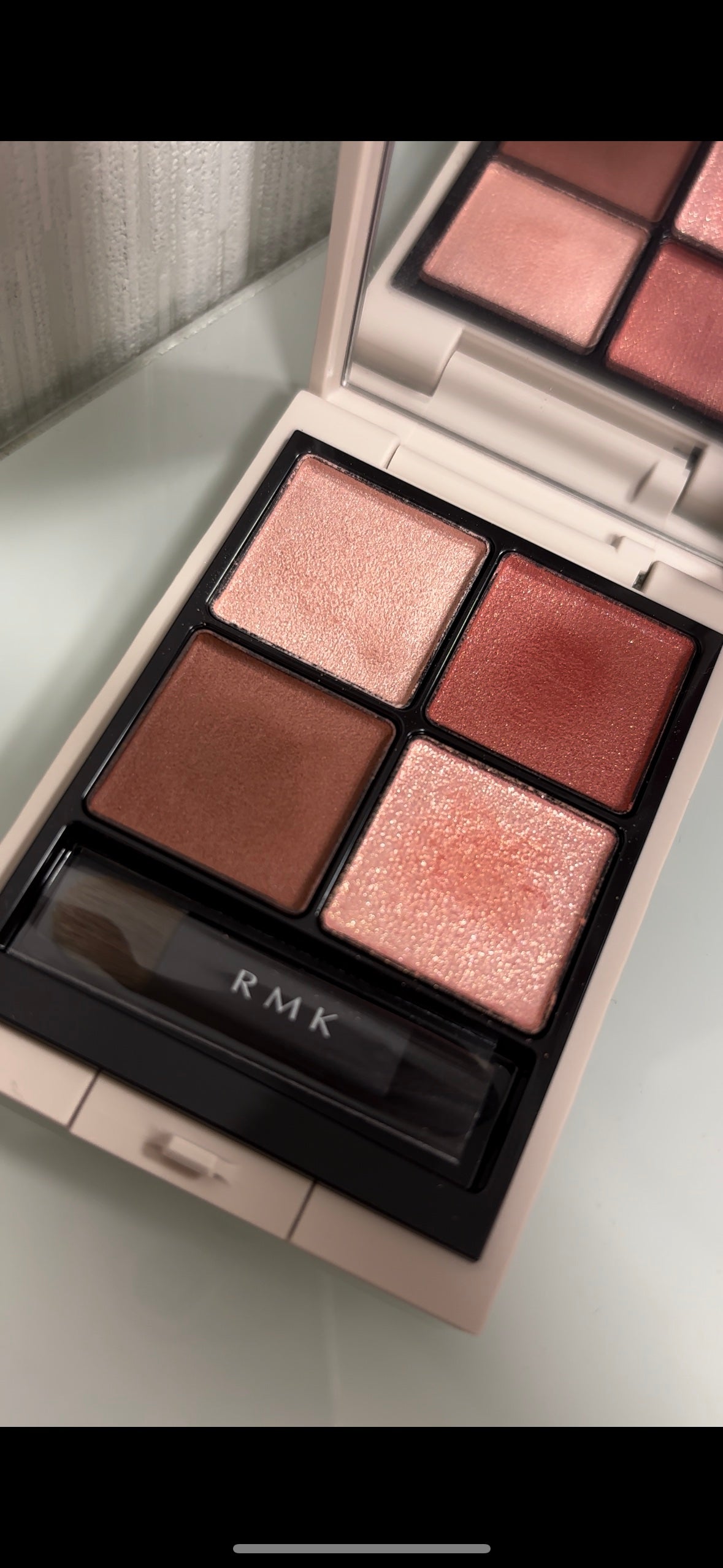 RMK シンクロマティック アイシャドウパレット/RMK/アイシャドウパレットを使ったクチコミ(1枚目)