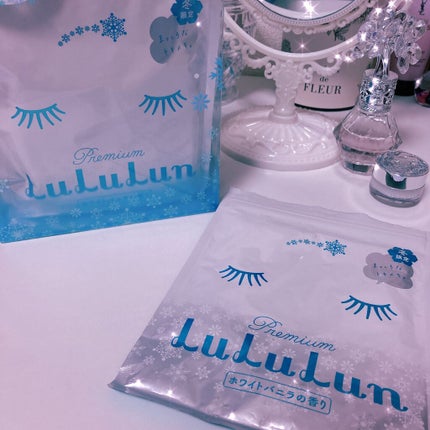 プレミアムルルルン 雪(ホワイトバニラの香り)/ルルルン/シートマスク・パックを使ったクチコミ(1枚目)