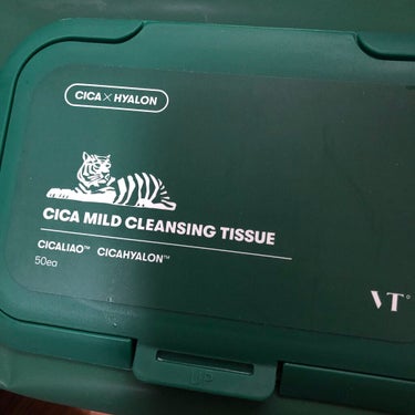 VTのCICA MILD CLEANSING TISSUE
シートタイプなので落ちはイマイチ
アイメイクは他のクレンジングが必要だし、いい成分が入ってるからってわざわざクレンジングシートで落として更にミ