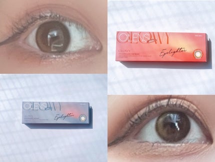 Glowy 1day/OLENS/ワンデー(1DAY)カラコンを使ったクチコミ(4枚目)