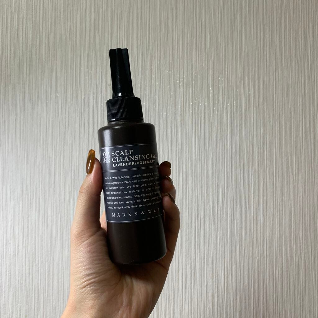スカルプクレンジングジェル/MARKS&WEB/頭皮クレンジングを使ったクチコミ(1枚目)