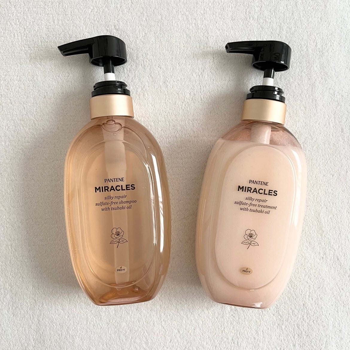 ミラクルズ サルフェート無添加&ジェントルリペア ボンドリペア シャンプー/トリートメント/パンテーン/市販シャンプーを使ったクチコミ(1枚目)