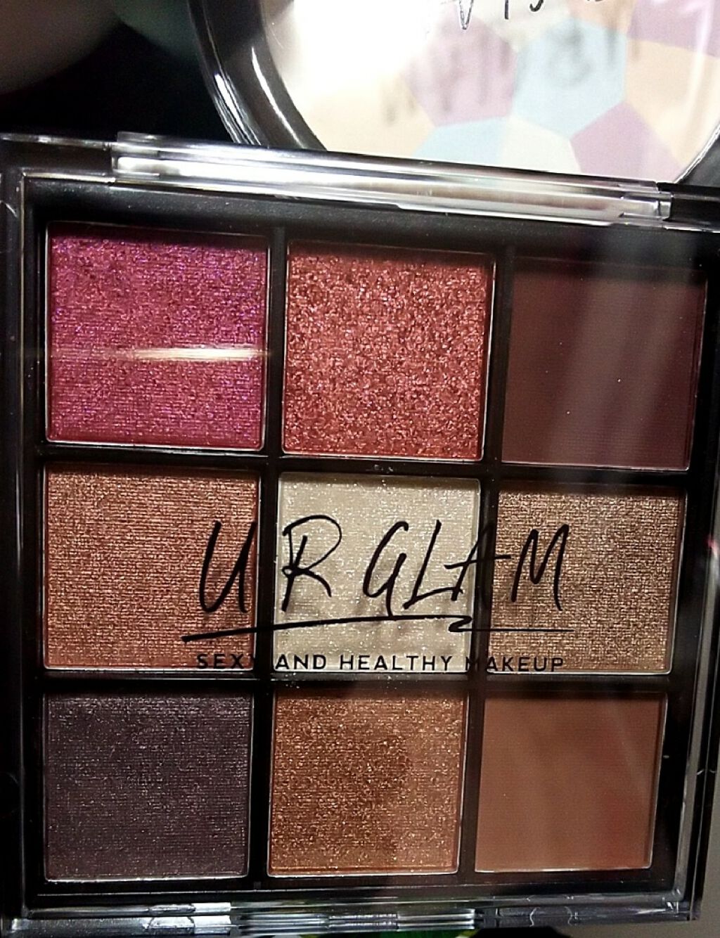 UR GLAM　BLOOMING EYE COLOR PALETTE/U R GLAM/アイシャドウパレットを使ったクチコミ（1枚目）