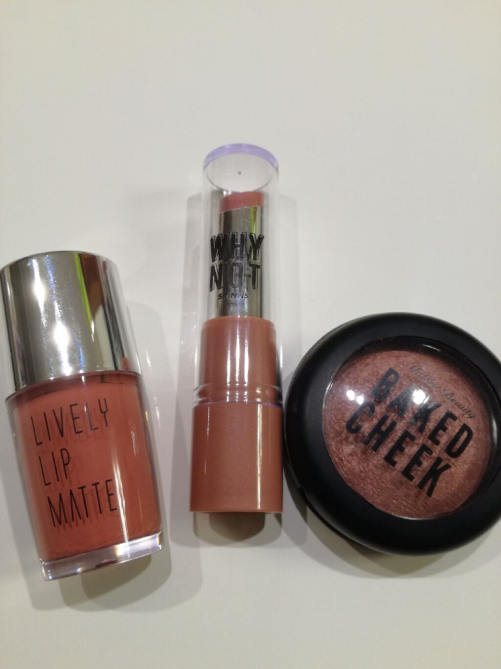 ベイクドチーク/マリブビューティー/パウダーチークを使ったクチコミ（1枚目）