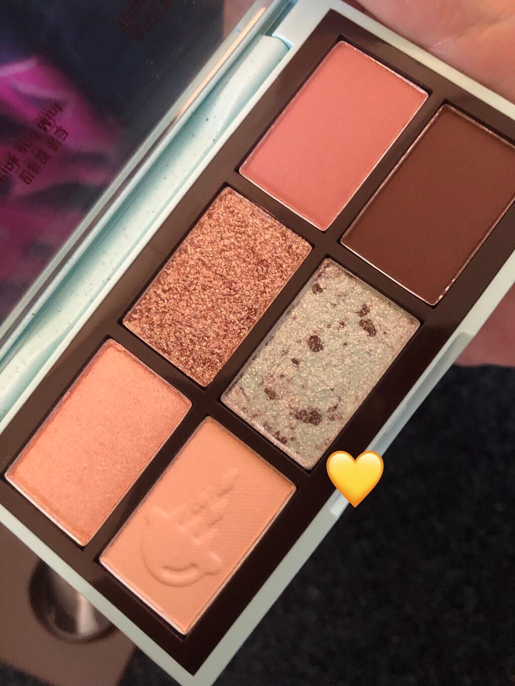 プレイカラーアイズミニ チョコミント/ETUDE/アイシャドウパレットを使ったクチコミ(2枚目)