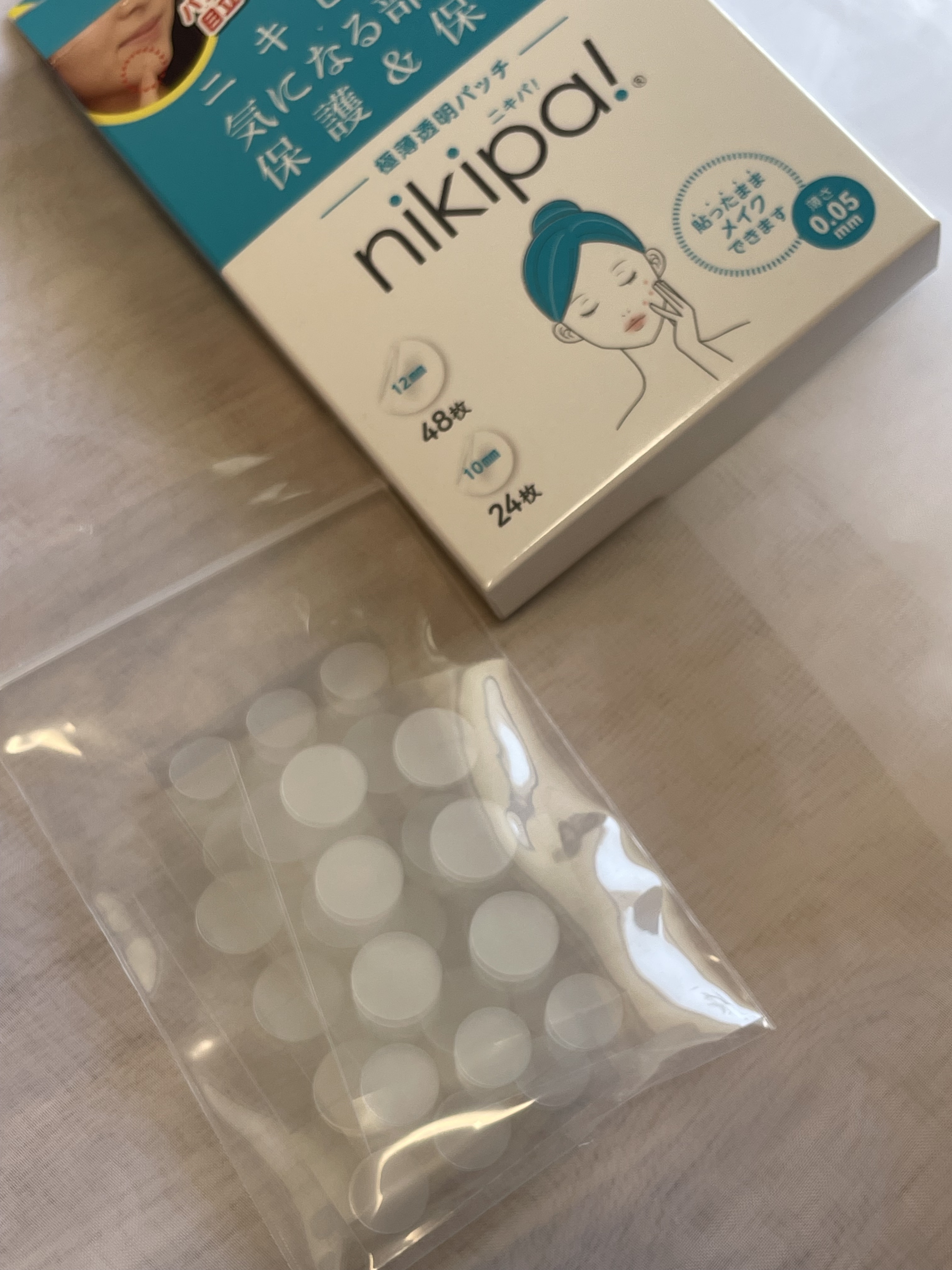 極薄透明パッチ nikipa!/金冠堂/にきびパッチを使ったクチコミ（3枚目）