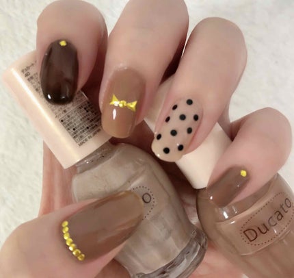 グロッシーコート/スキューズミー/オールインワンネイルを使ったクチコミ(4枚目)