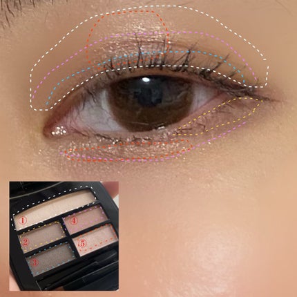 レ ベージュ パレット ルガール ミディアム/CHANEL/アイシャドウパレットの画像