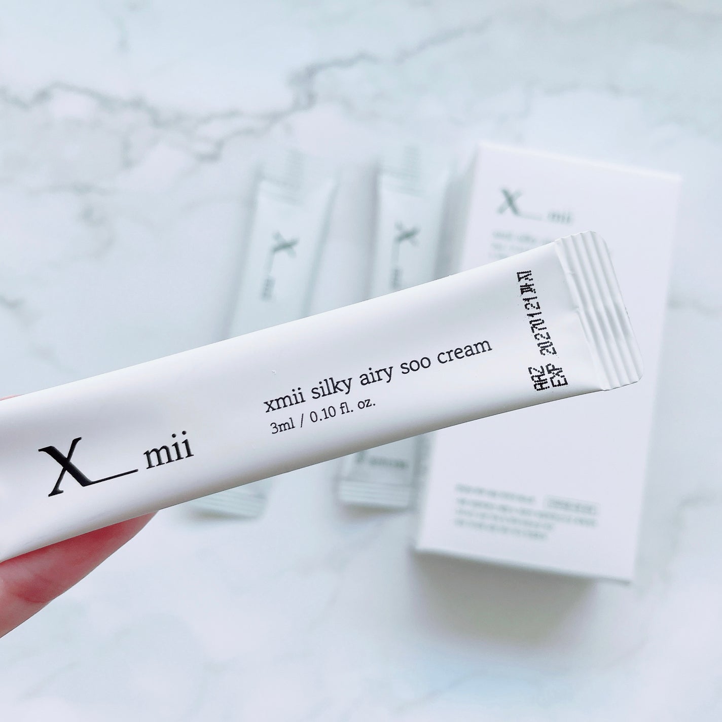 シルキーエアリーSooクリーム/xmii/フェイスクリームを使ったクチコミ(3枚目)
