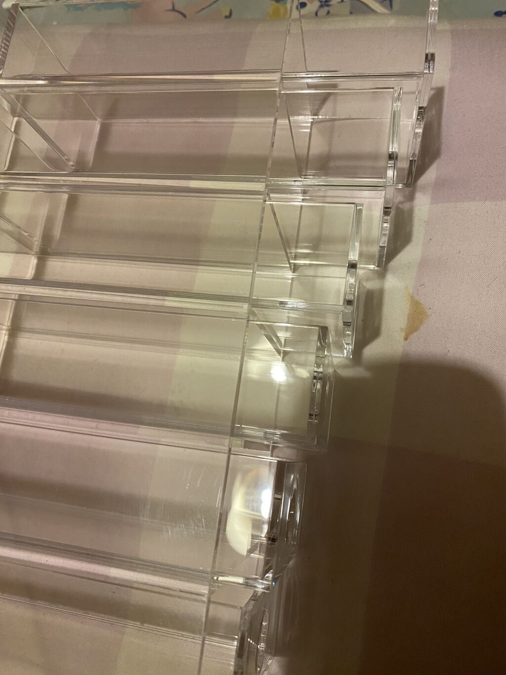 アクリル小物収納・3段/無印良品/その他化粧小物を使ったクチコミ（3枚目）