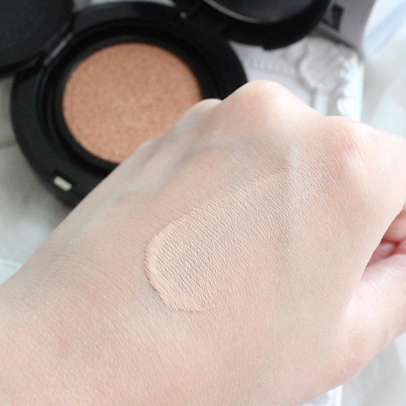 ジャビンドゥソウル ウインクファンデーションパクト/Javin De Seoul/クッションファンデーションを使ったクチコミ(6枚目)