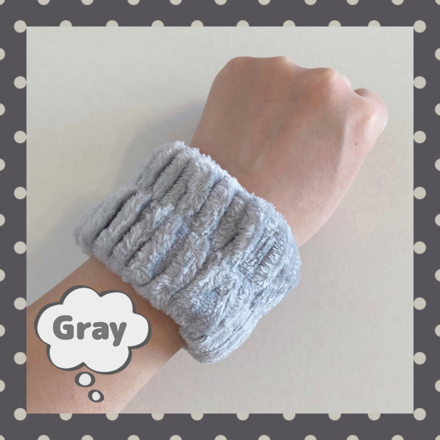 洗顔用リストバンド/セリア/その他スキンケアを使ったクチコミ(4枚目)