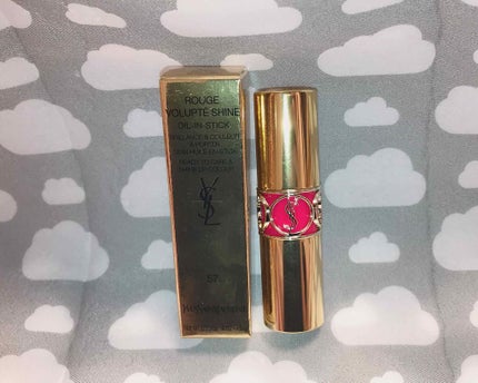 ルージュ ヴォリュプテ シャイン/YVES SAINT LAURENT BEAUTE/口紅を使ったクチコミ(1枚目)
