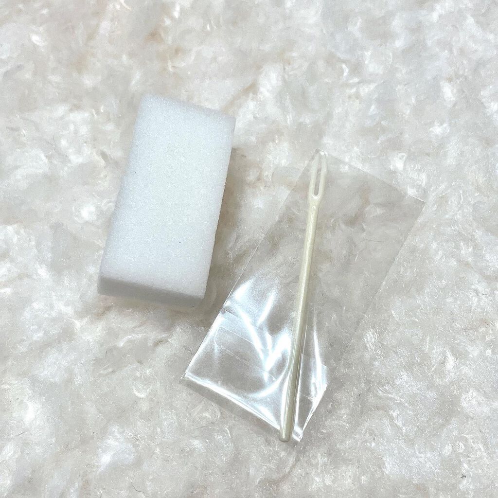 歯を白くするキューブスポンジ/セリア/その他オーラルケアを使ったクチコミ(4枚目)