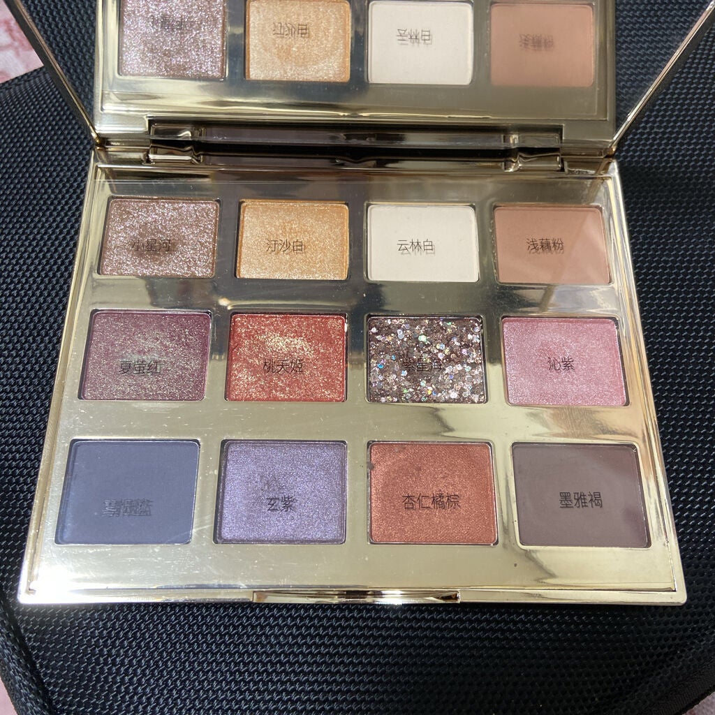 長相思シリーズ 9色アイシャドウパレット/CATKIN/アイシャドウパレットを使ったクチコミ(2枚目)