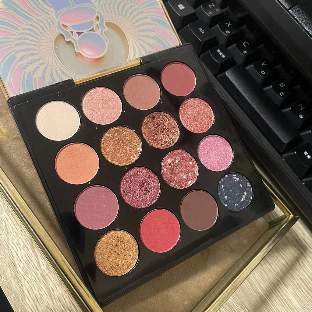 大英博物館 エジプトシリーズ アイシャドウパレット/ZEESEA/アイシャドウパレットを使ったクチコミ(2枚目)