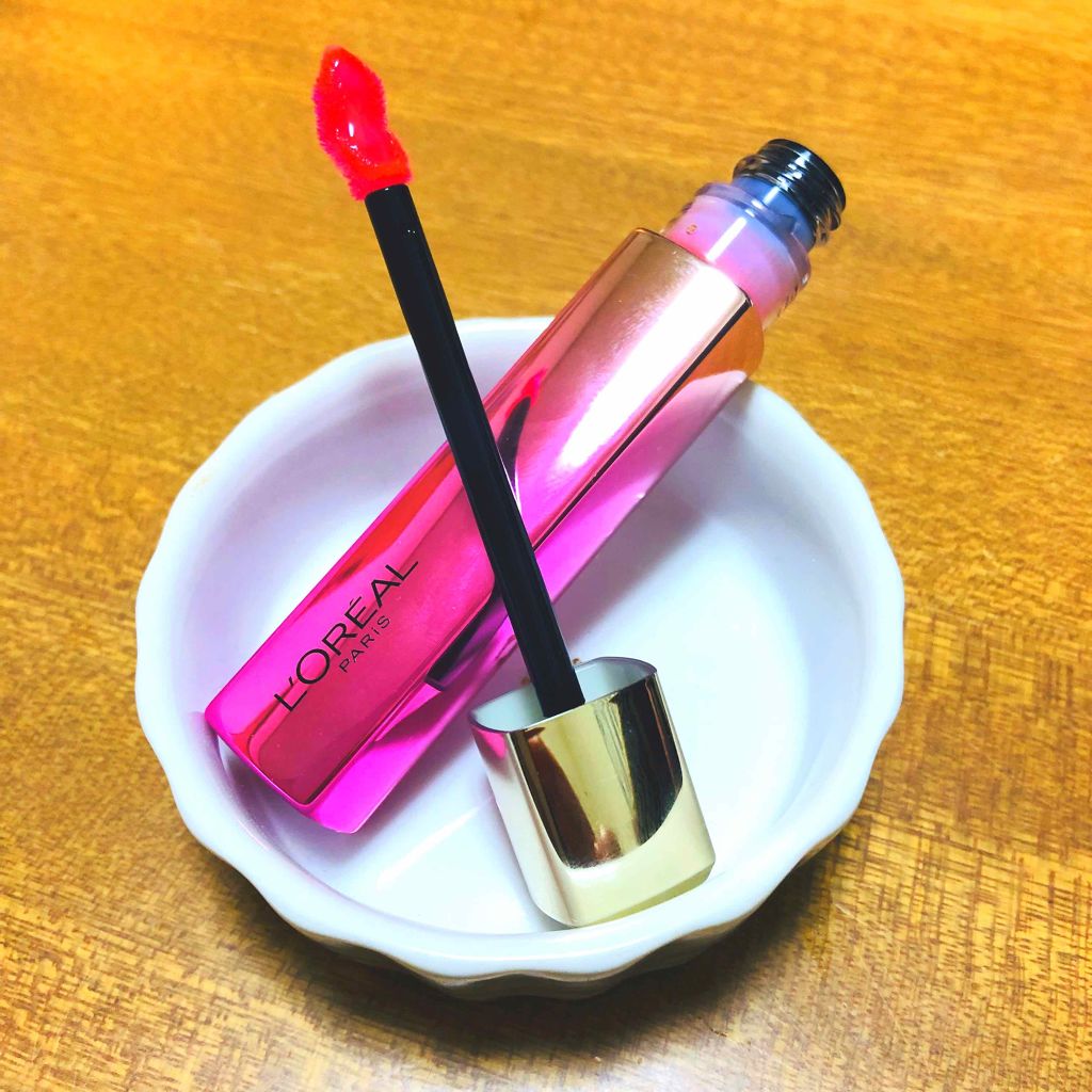 ユイルカレス/ロレアル パリ/リップグロスを使ったクチコミ（2枚目）