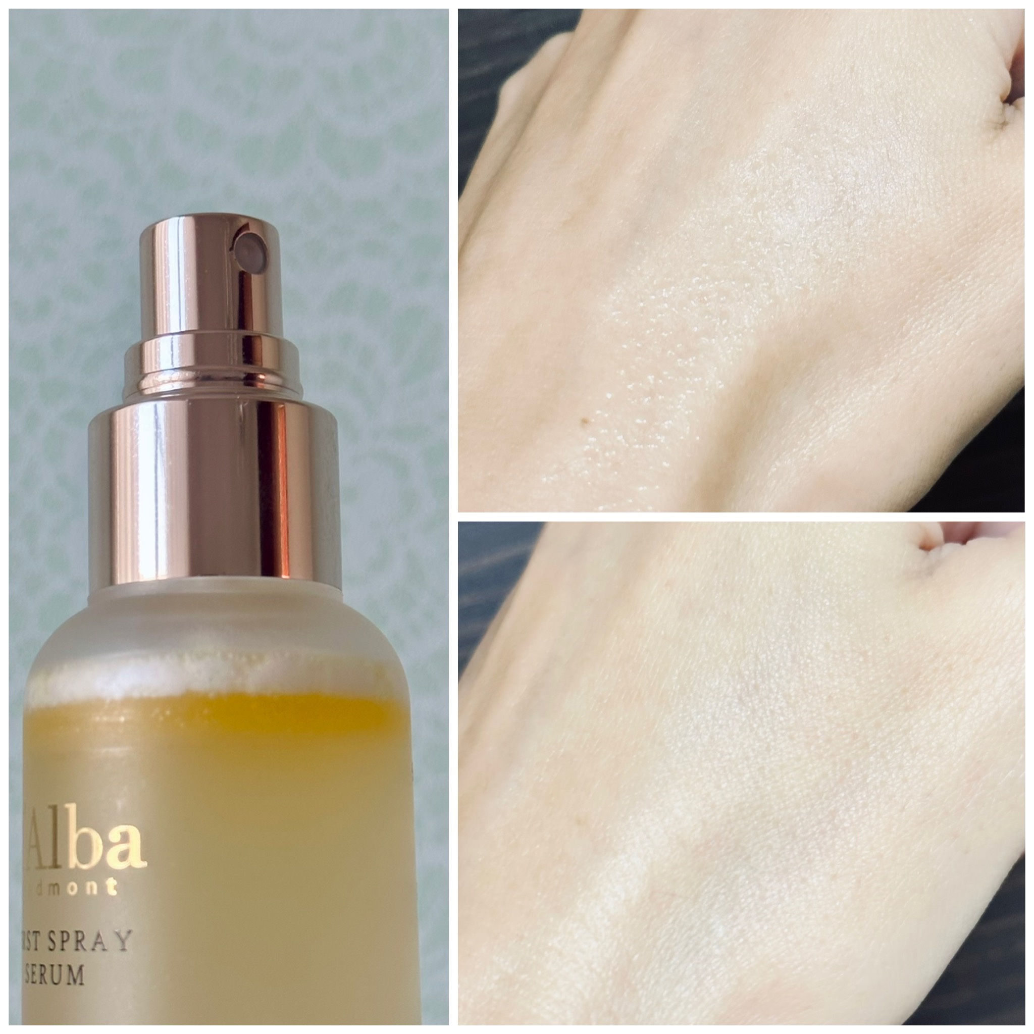 ダルバ ホワイトトリュフファーストスプレーセラム/ダルバ/ミスト状化粧水を使ったクチコミ（3枚目）