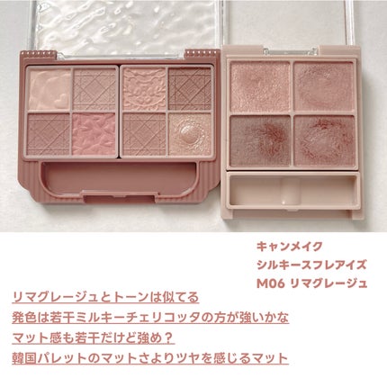 プティパレットアイズ(マットタイプ)/キャンメイク/パウダーアイシャドウを使ったクチコミ(9枚目)