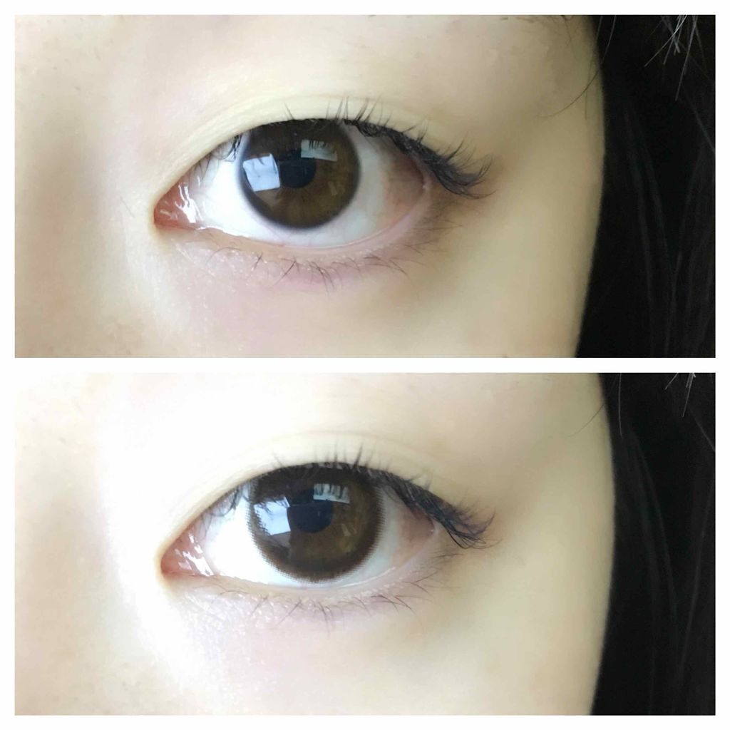 アネコン メイクアップ 2week	/モテコン/２週間（２WEEKS）カラコンを使ったクチコミ（2枚目）