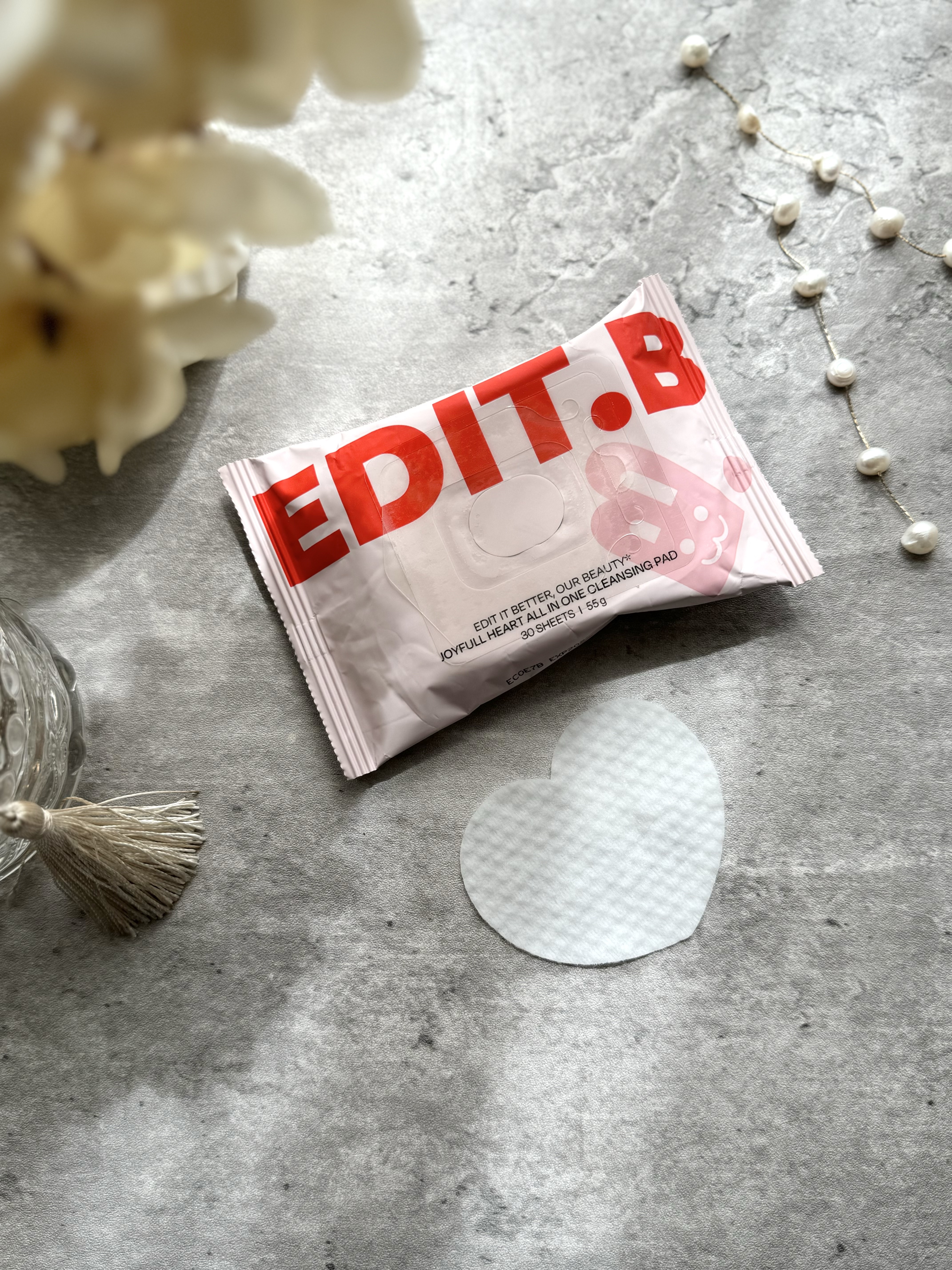 ジョイフルハートオールインワンクレンジングパッド/EDIT.B/クレンジングシートを使ったクチコミ（2枚目）