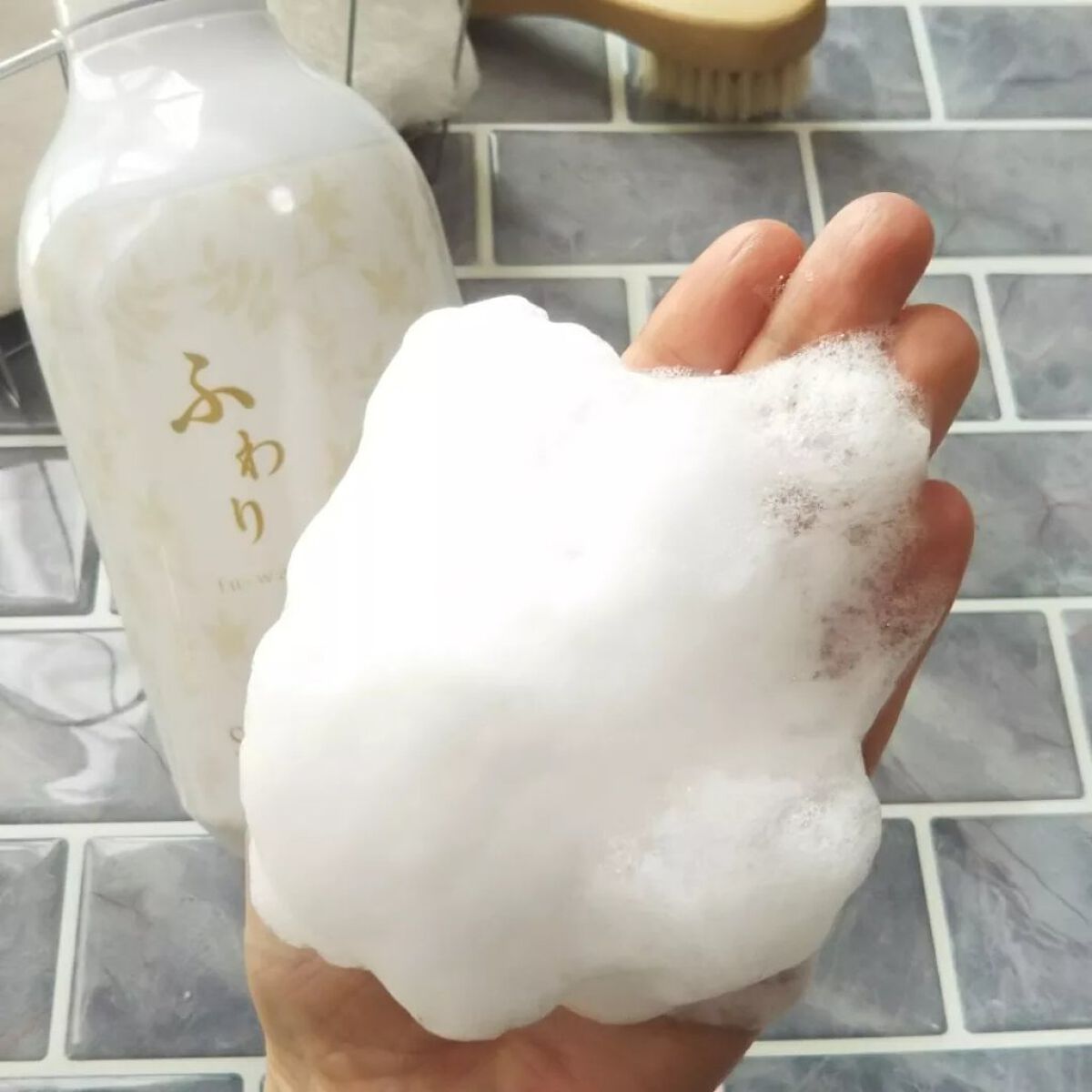 ふわり シャンプー＆ヘアトリートメント/ナノエッグ/市販シャンプーを使ったクチコミ（3枚目）