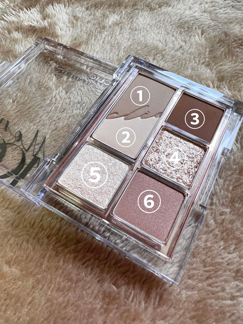 プロ アイパレット ミニ/CLIO/アイシャドウパレットを使ったクチコミ(3枚目)