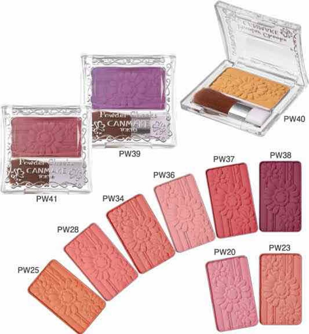 【旧品】パウダーチークス/キャンメイク/パウダーチークを使ったクチコミ(1枚目)