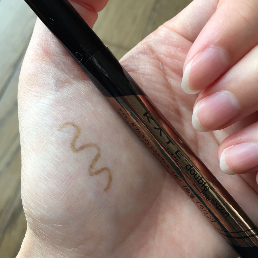 ダブルラインエキスパート/KATE/リキッドアイライナーを使ったクチコミ（3枚目）