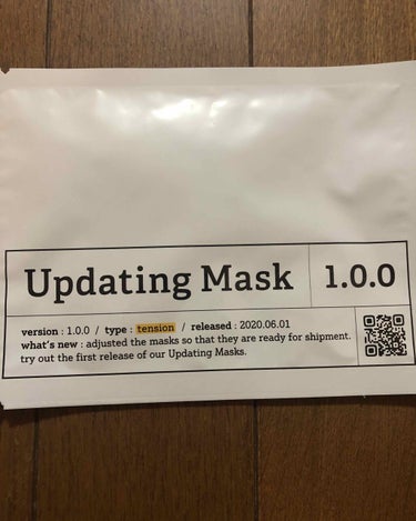 Updating Mask 1.0.0 Type T（毛穴対策）／tension 1セット5枚入り/meol/シートマスク・パックを使ったクチコミ（1枚目）