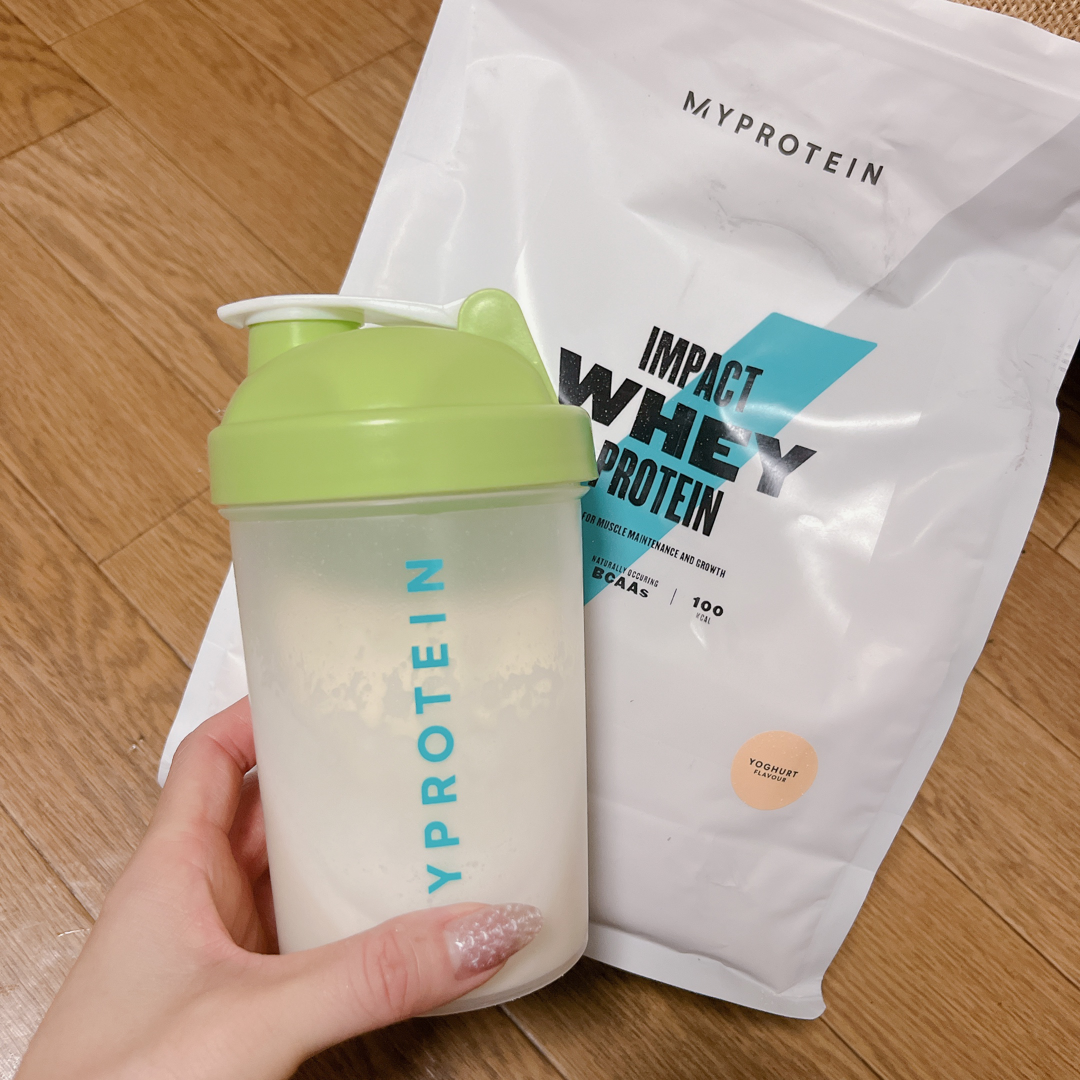 Impact ホエイ プロテイン/MYPROTEIN/ホエイプロテインを使ったクチコミ（2枚目）