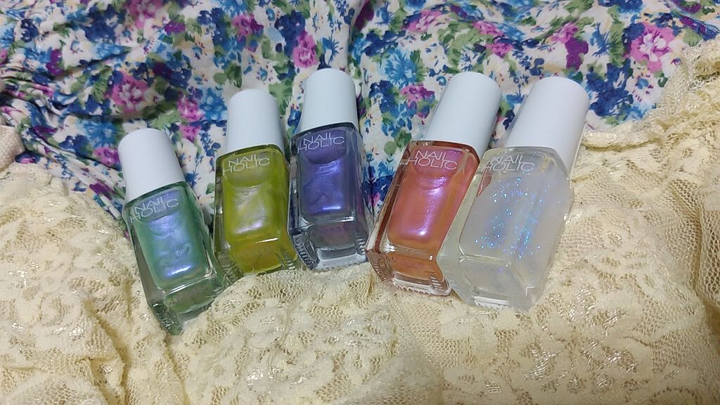 ネイルホリック リミテッドカラー Sea Shell/ネイルホリック/マニキュアを使ったクチコミ(1枚目)