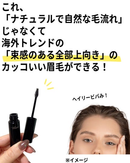 ブロウ リフト SP-1 クリアナチュラル/Visée/その他アイブロウを使ったクチコミ(3枚目)